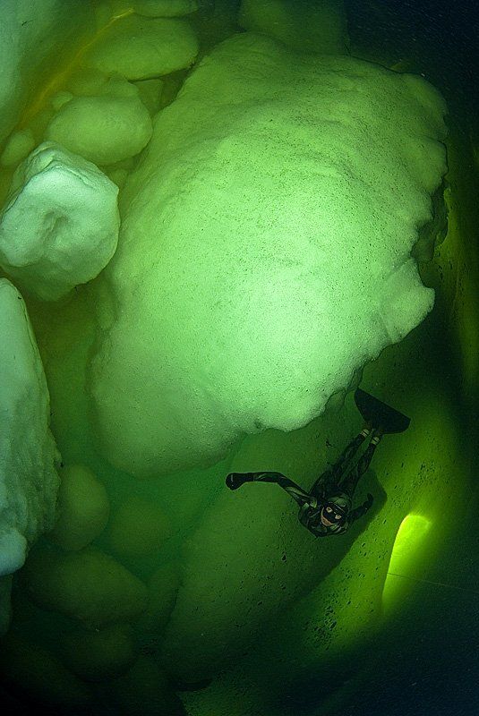 Подледный фридайвинг фото превью