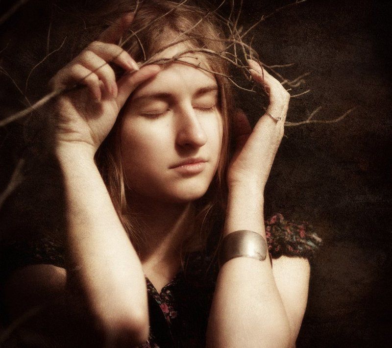 девушка, портрет Лилия фото превью