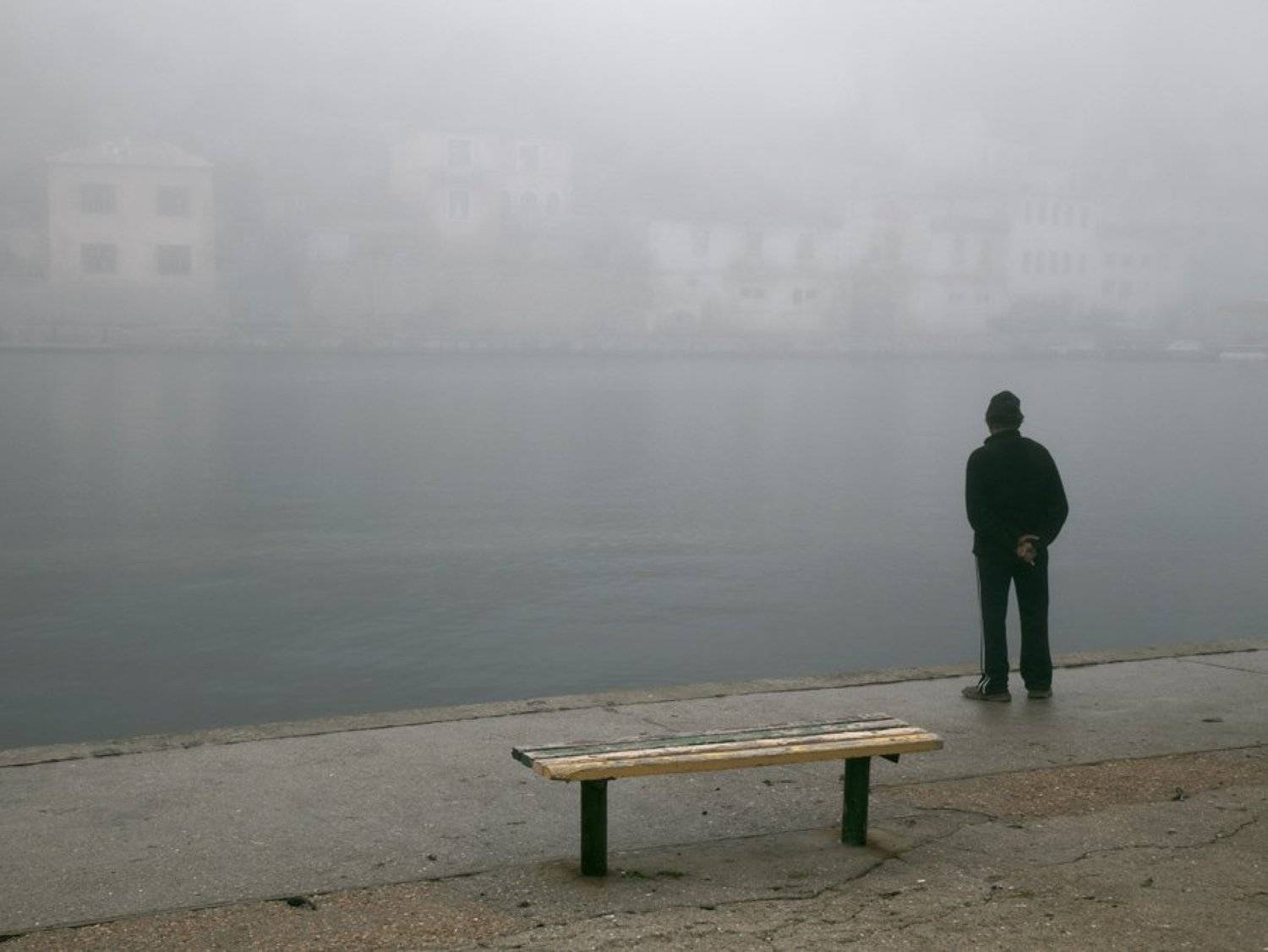 один,бухта,туман, Андрей  Золочевский