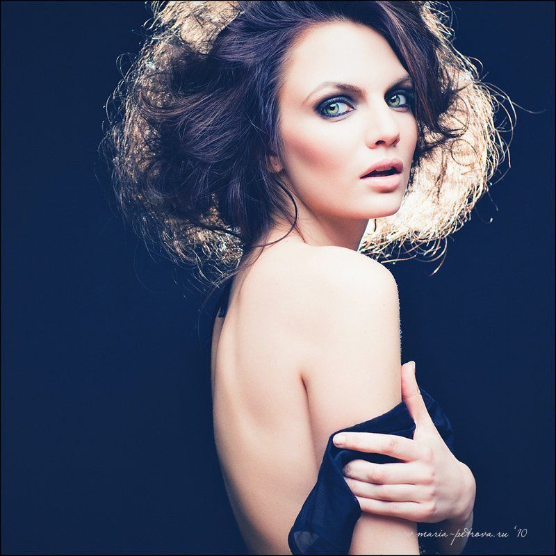 портрет, глаза, студия Марина фото превью