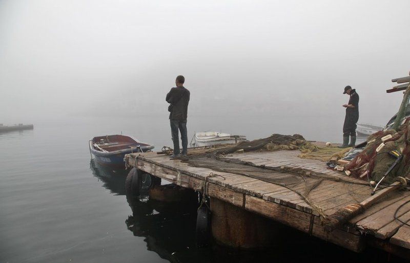 ожидание,туман у моря погоды.... фото превью