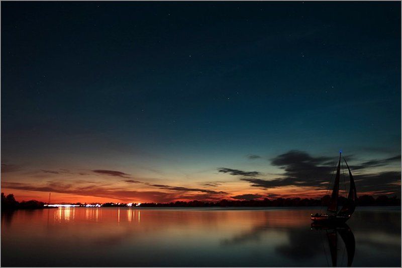 ночь на Волге.. фото превью