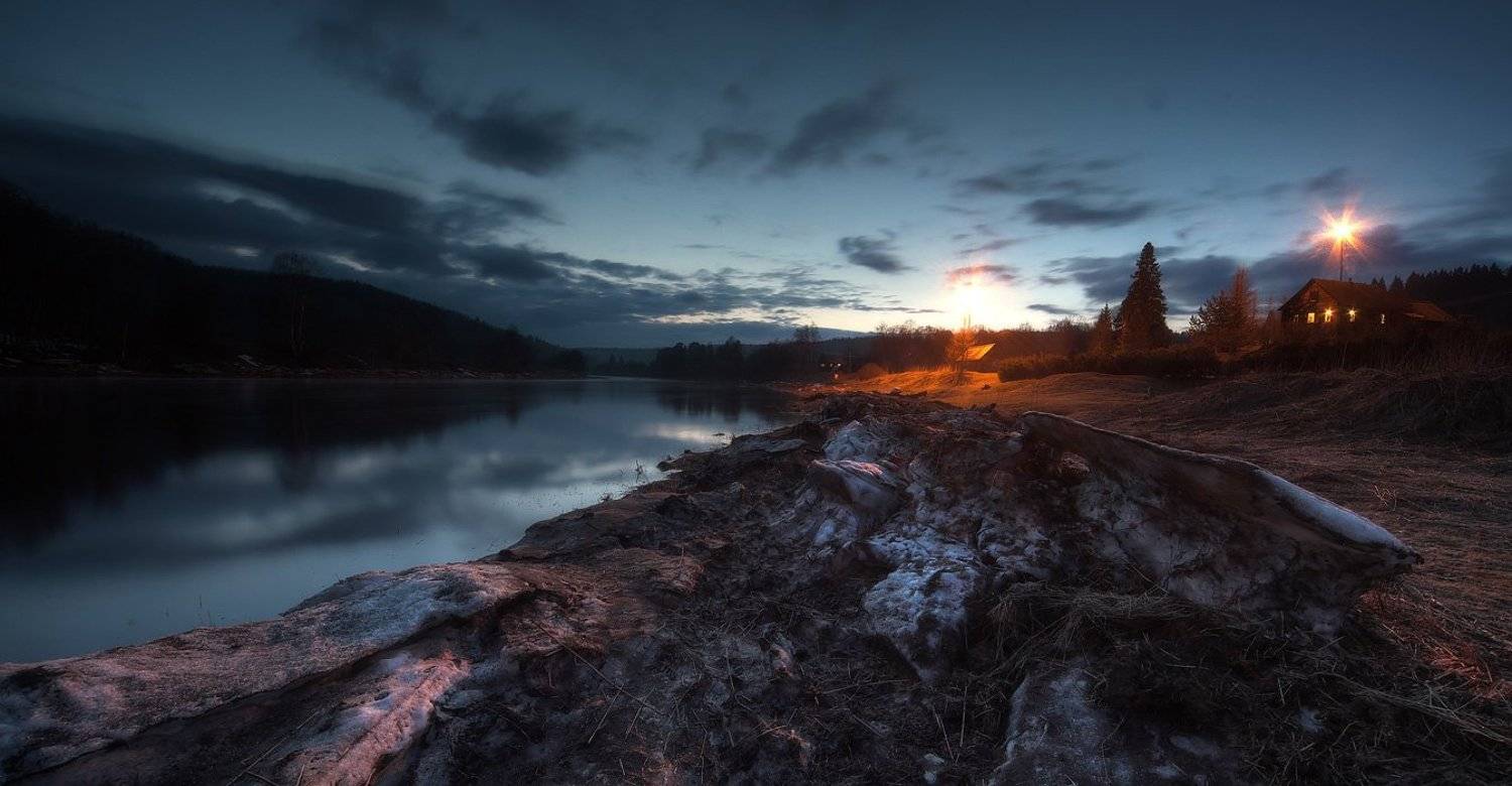 фонари, юрий, сказка, вепский край, ночь, Darn Cat