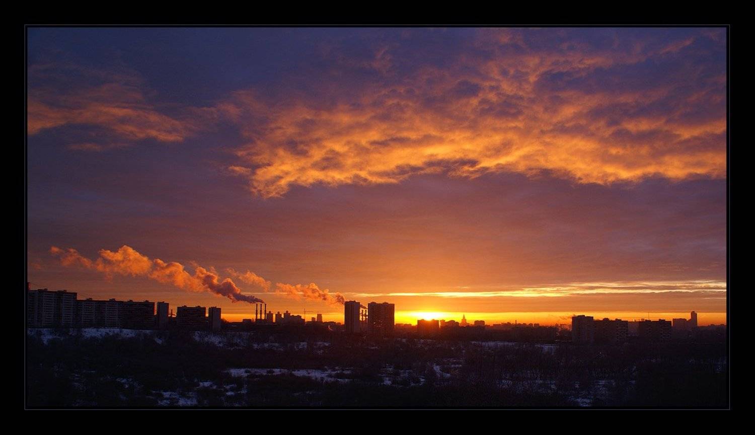 москва, рассвет, tolyan139