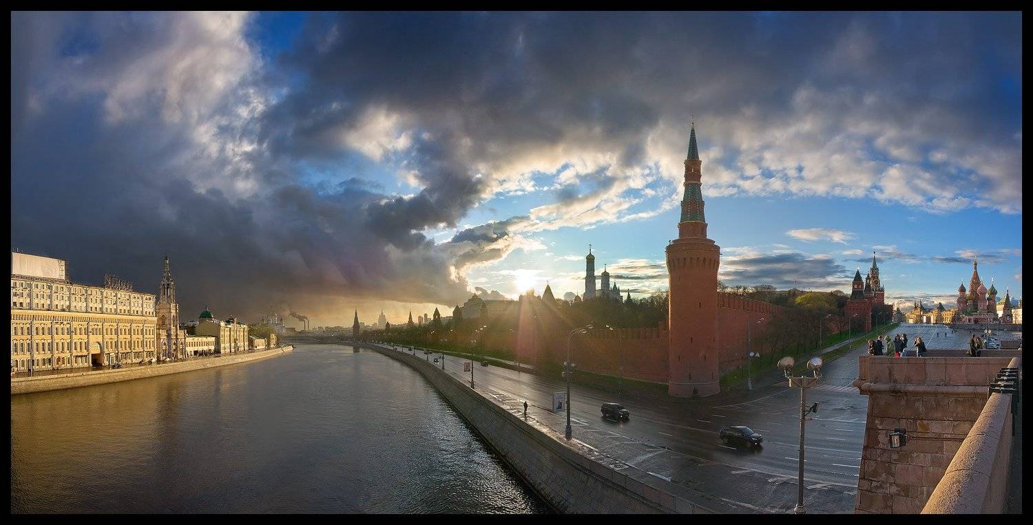 москва, кремль, город, небо, весна, уляшев, Андрей Уляшев (Mercand)