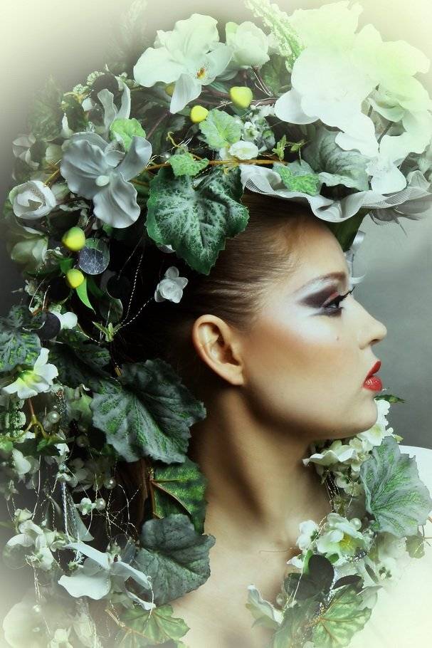 портрет.цветы.модель,девушка, АЛЕКСАНДР ТОЛЧИНСКИЙ