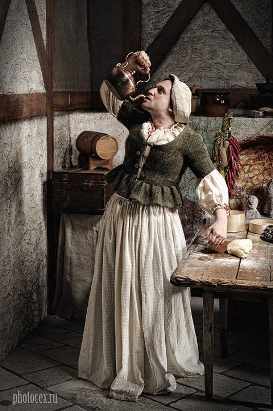 кухня, младенец Жажда. Кухарка 2 фото превью