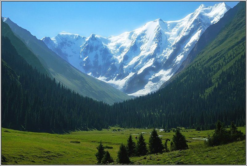 терскей, киргизия, джеты-огуз Как вечным огнем сверкает днем фото превью