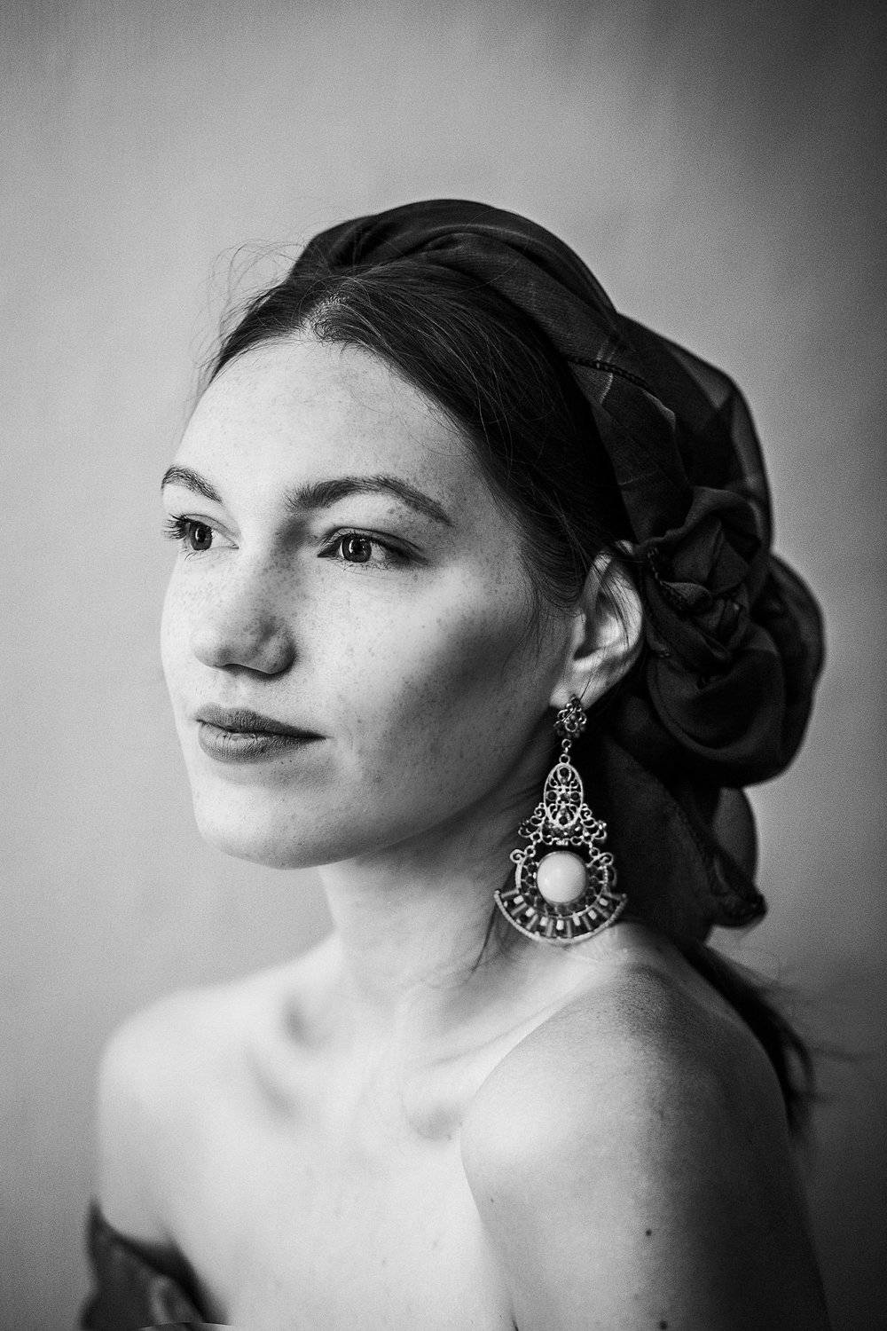 girl, earring, portrait, девушка, серёжка, портрет, Татьяна Рыбина