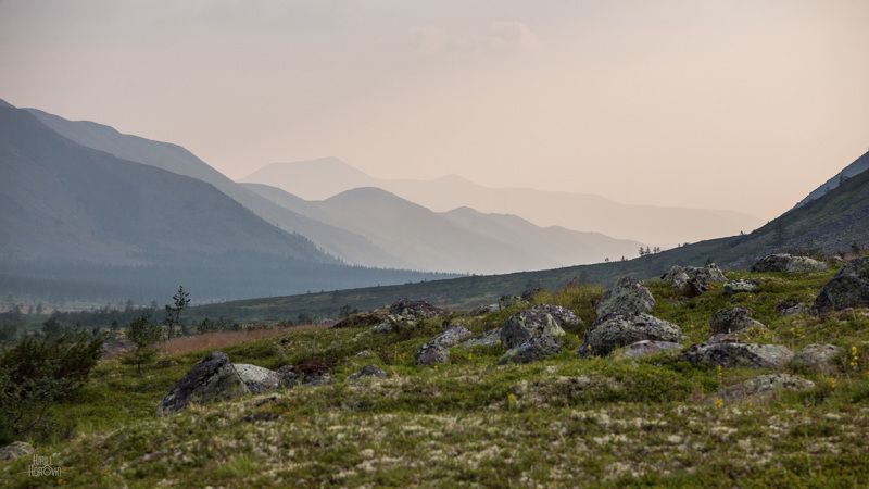 урал, горы, приполярный урал, приполярный, северный урал, югыд-ва Долина реки Манараги фото превью