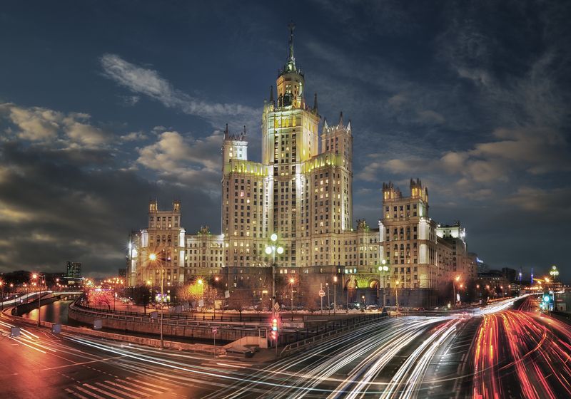 Nikon d600, Город, Городской пейзаж, Москва Высотка фото превью