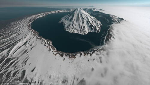 Вулкан Креницына | Krenitsyn volcano