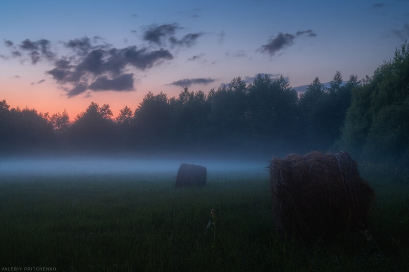 Прохладный вечер августа. фото превью