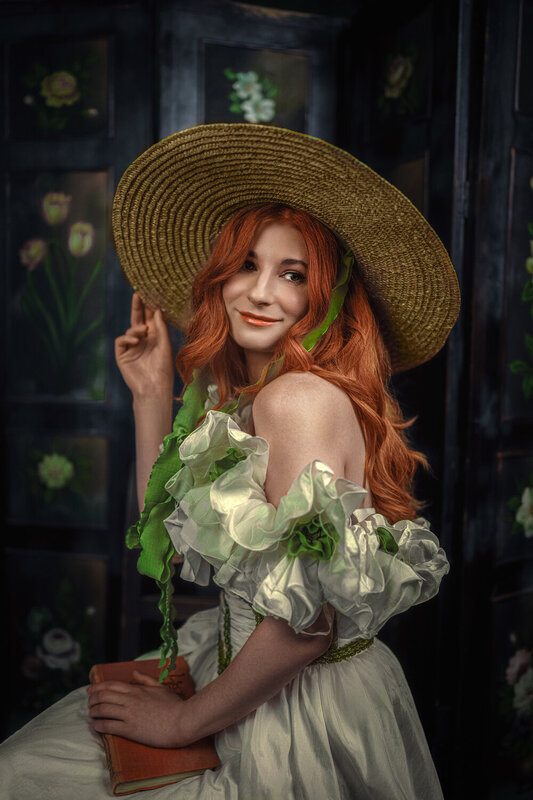 In retro style фото превью