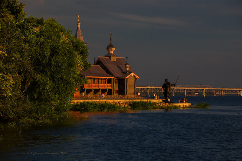 кострома, волга Волга. Сентябрь фото превью