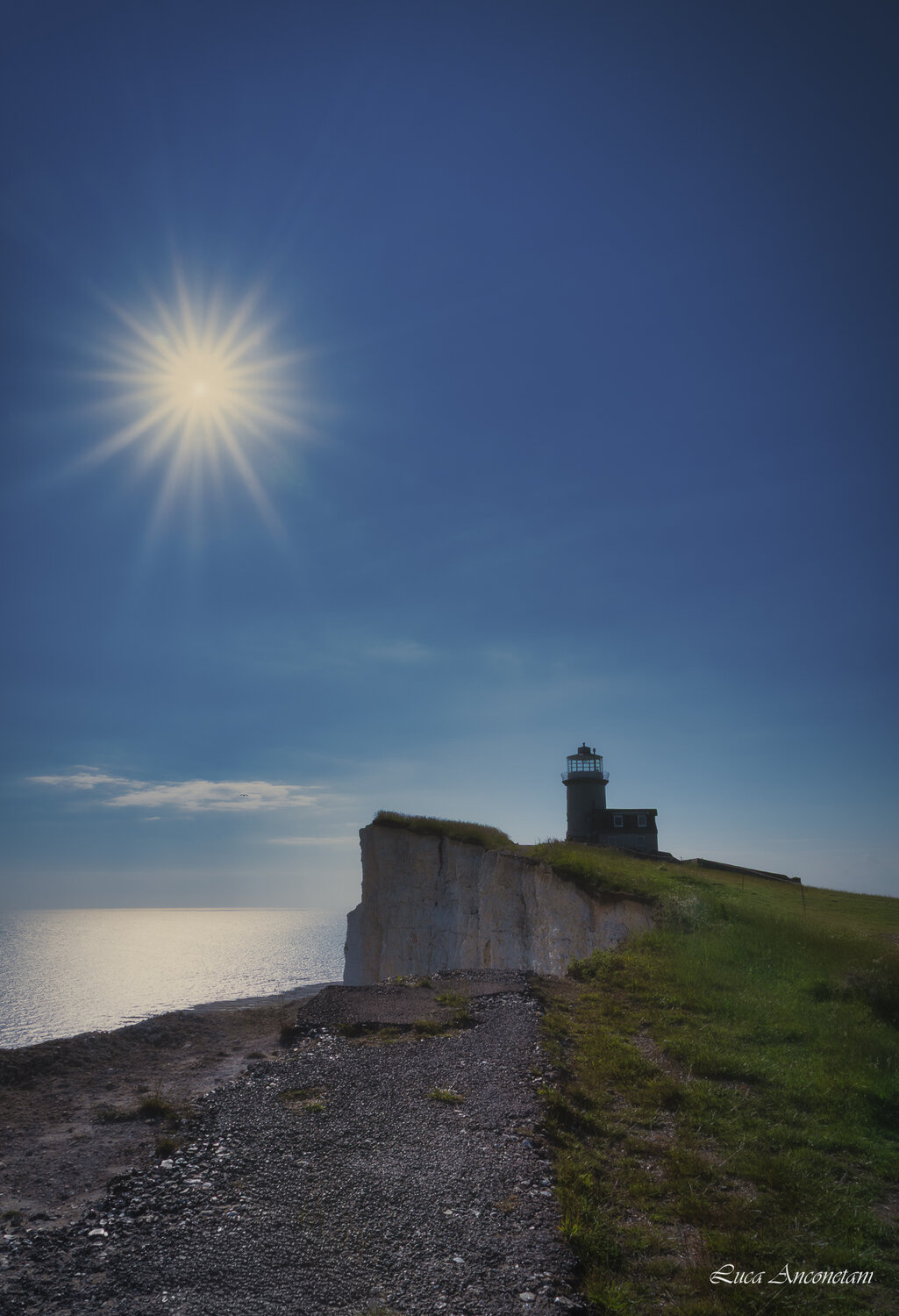travel, sussex, nature, sea, lighthouse, clif, Anconetani Luca