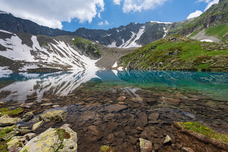 закан, озеро, горы, кчр, кавказский биосферный заповедник Закан фото превью
