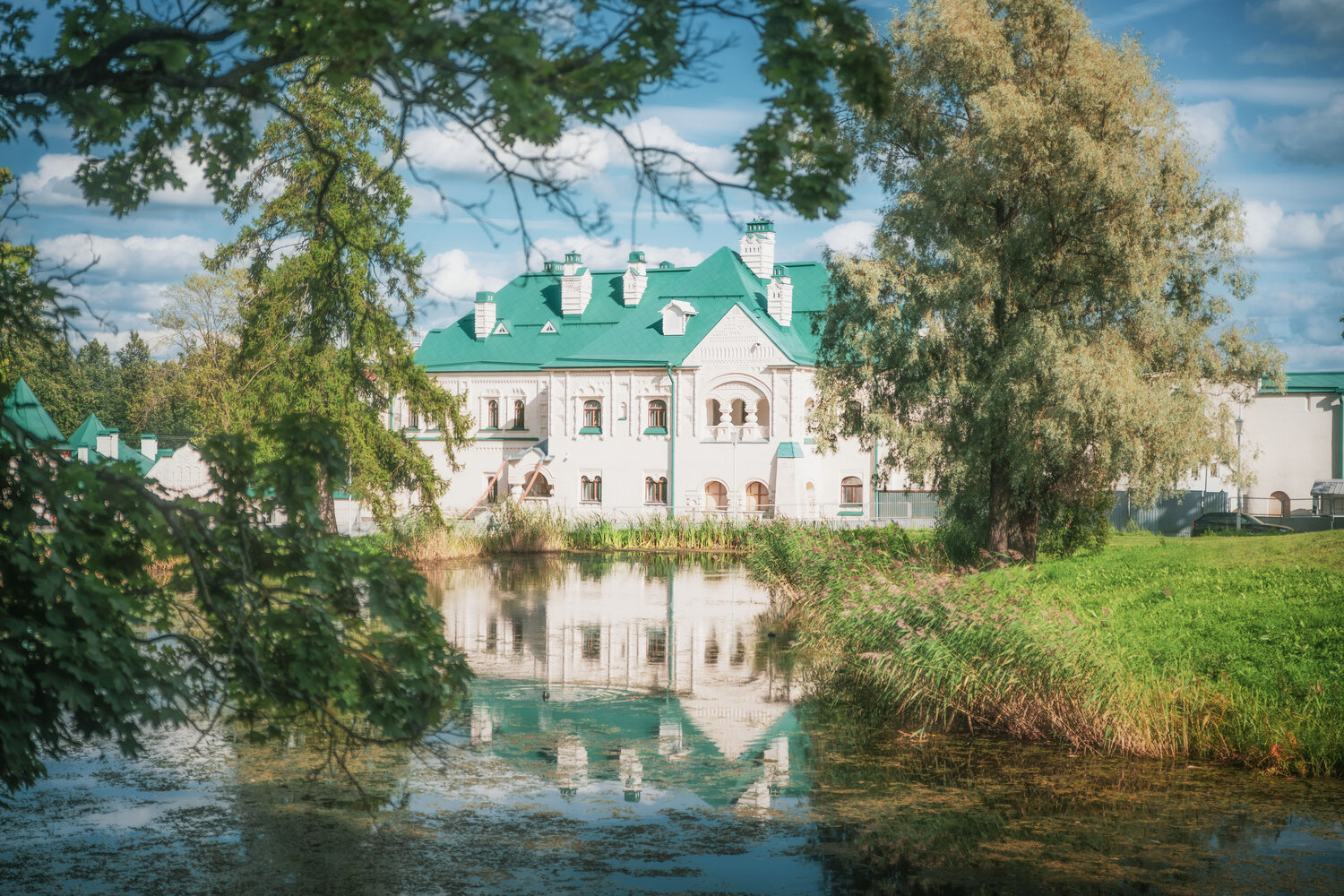 ленобласть, пушкин, спб, усадьба, дворецпруд, лето, пейзаж, Бугримов Егор