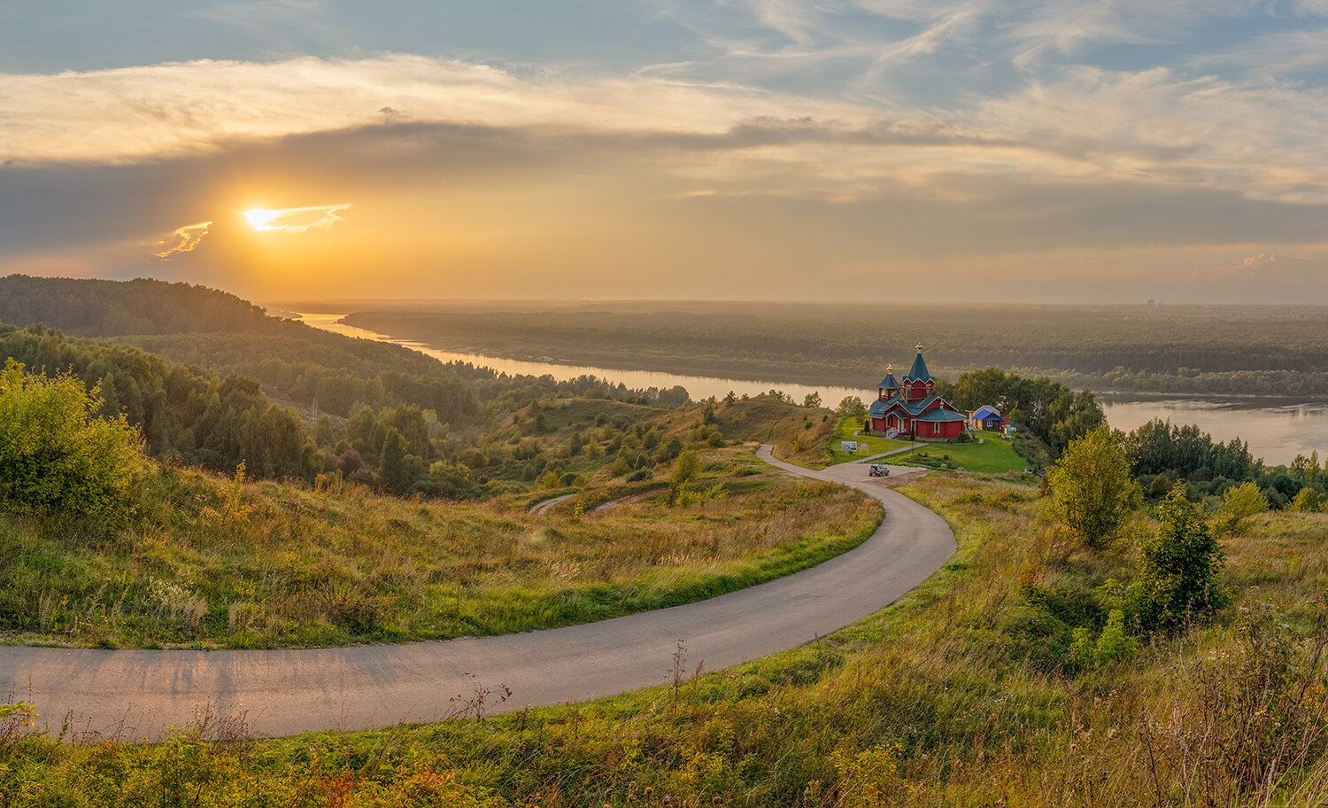 церковь, Ока, Хабарское, Юлия
