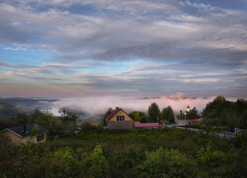 На рассвете. Алексин. фото превью