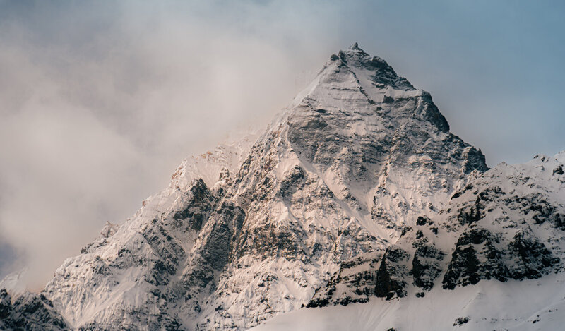 himalaya, india, peak, snow  фото превью