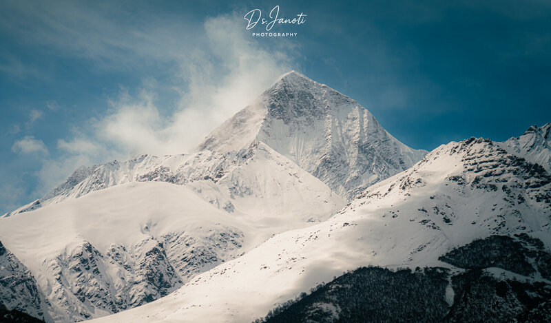himalaya, uttarakhnd, india, snow, peak  фото превью