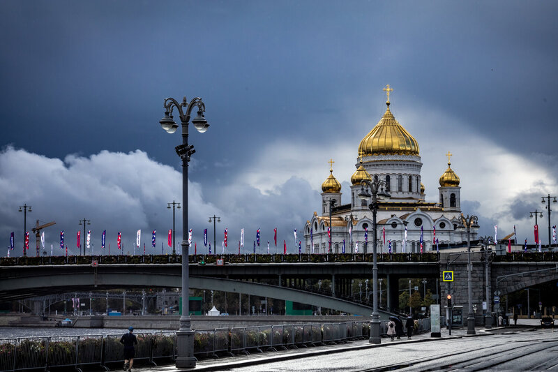 Контрасты грозового неба фото превью