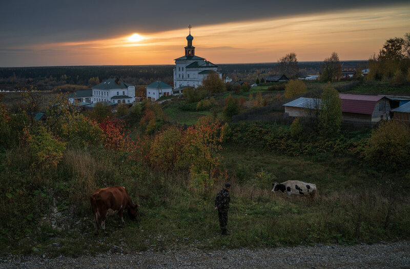 чердынь, пермский край Утро в Чердыни фото превью