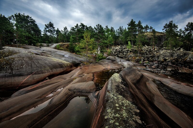 карелия, ладога, шхеры, пейзаж Кусочек Карелии фото превью