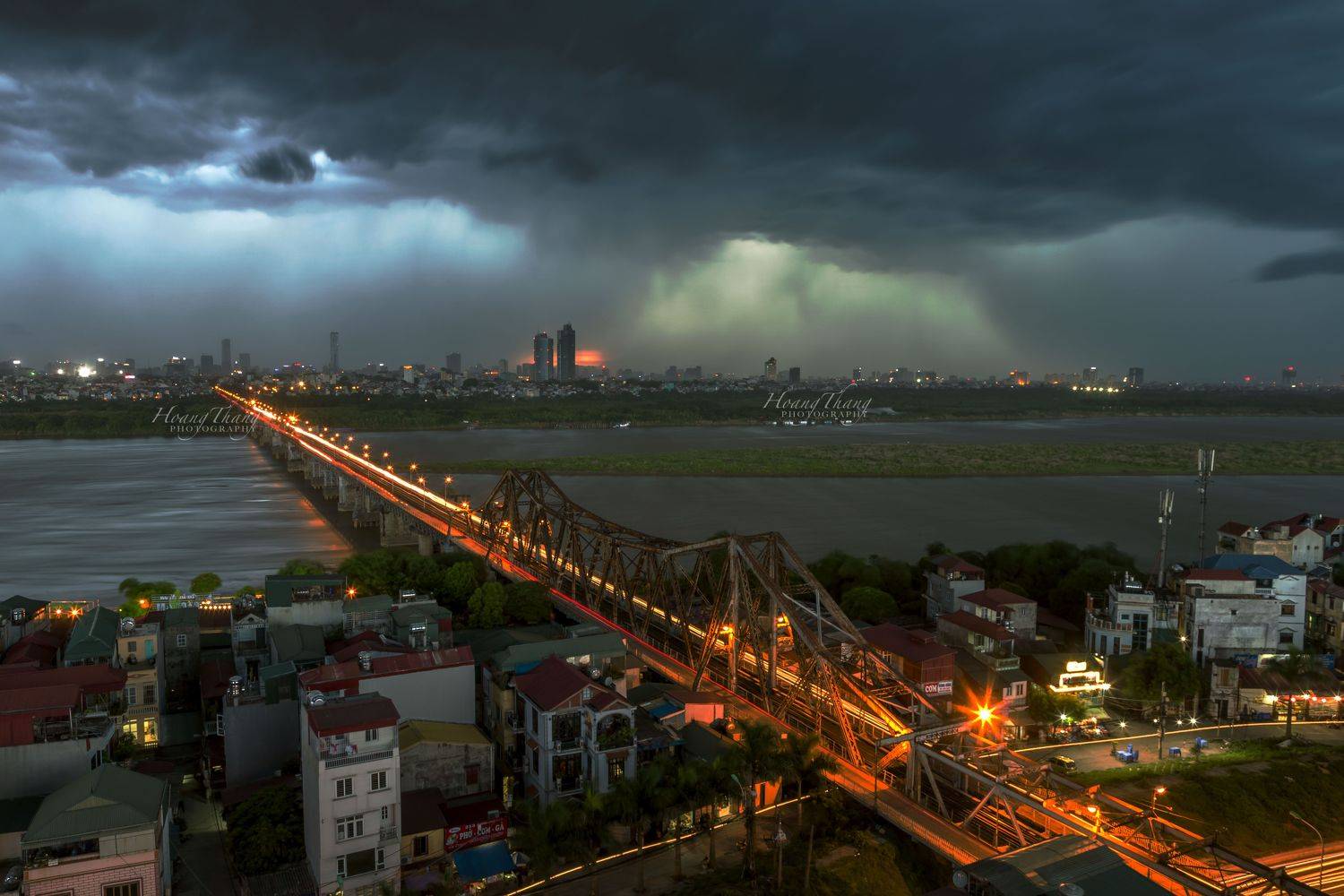 summer, sun, storm, landscape , Hoang Tat Thang