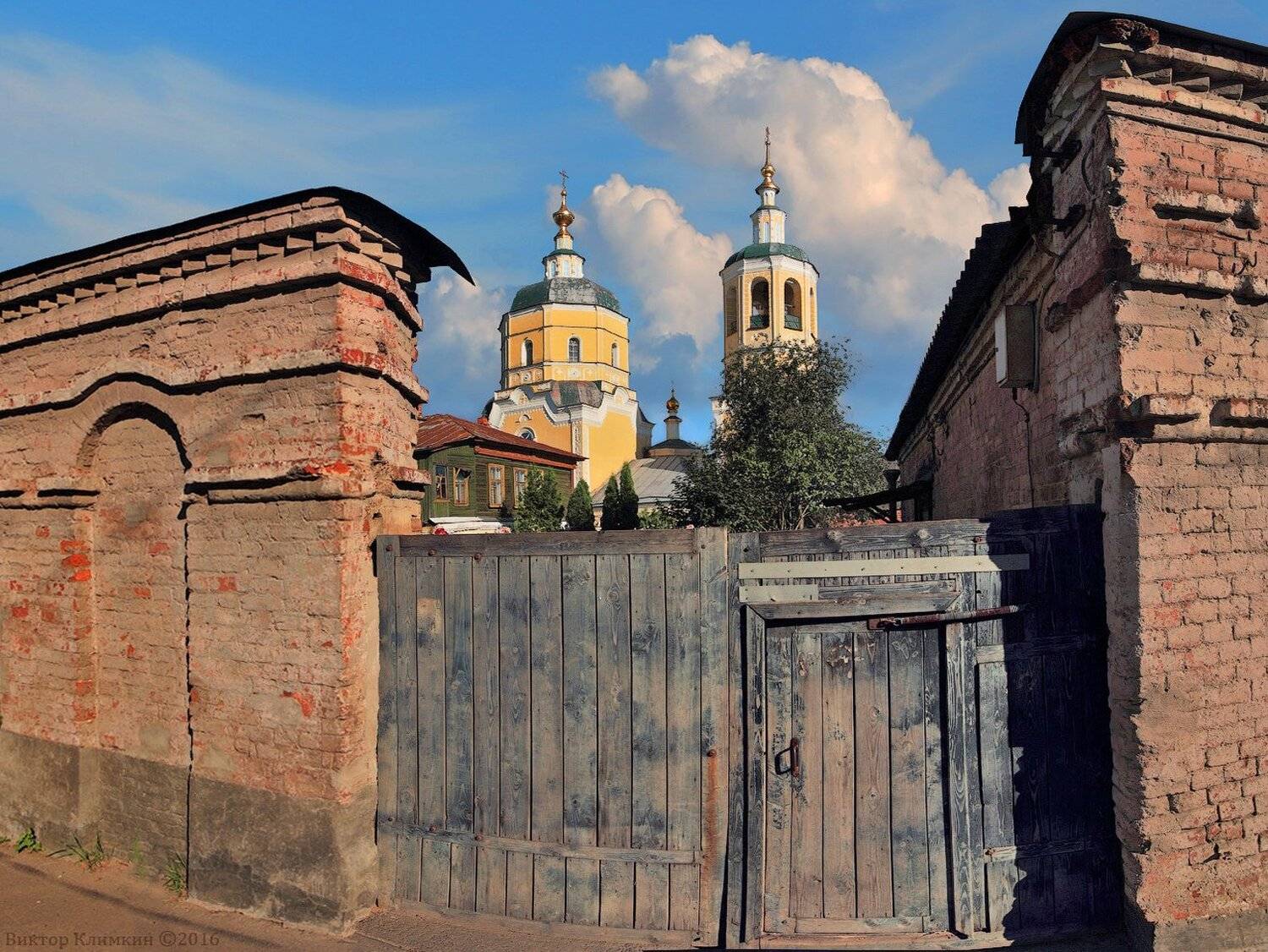 Город, Ильинская церковь, Россия, Серпухов, Старина, Храм, Виктор Климкин