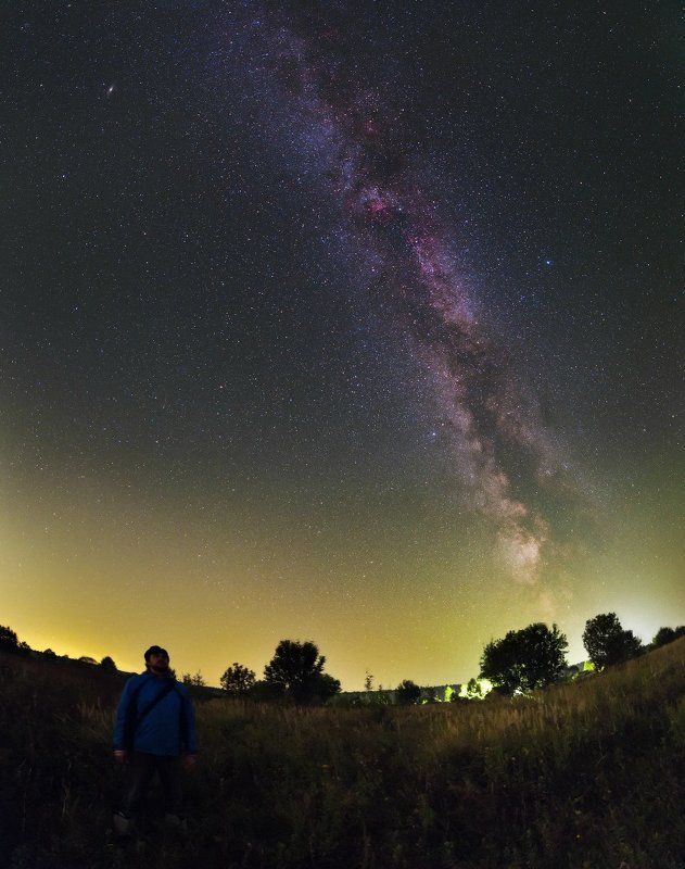 млечный путь, подмосковье, Верея, Спасс Косицы Размышления о вечном... фото превью