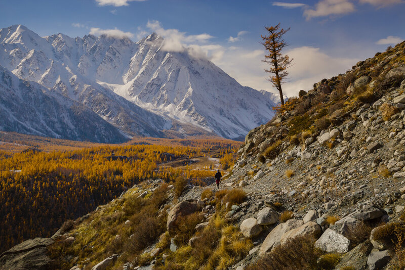 По горной дороге фото превью