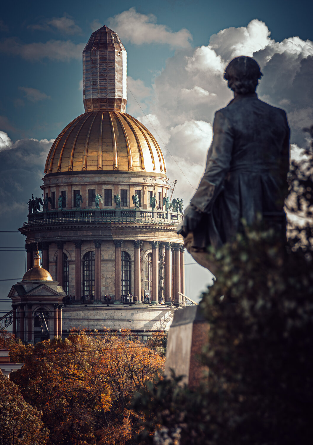 питер, петербург, спб, исаакий, собор, купол, Кедров Владимир