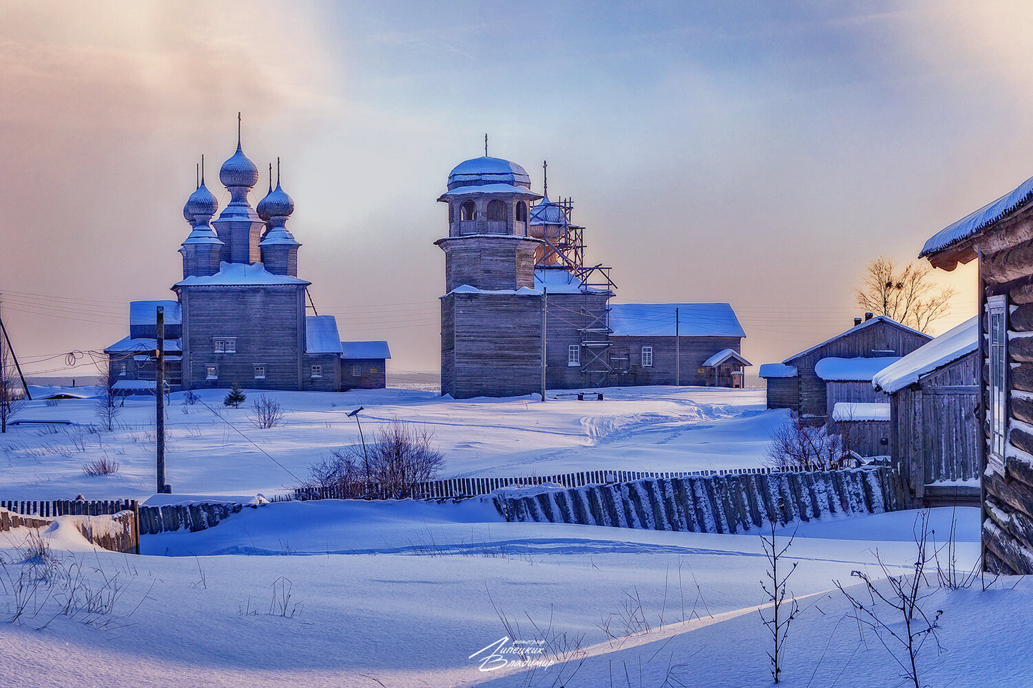 архангельская область, ворзогоры, зима, Липецких Владимир