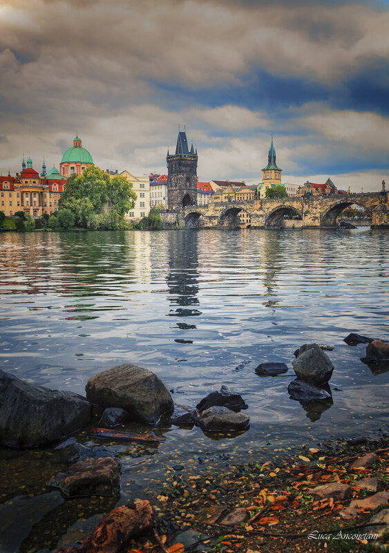 prague, street, travel, outdoor, city, bridge Prague фото превью