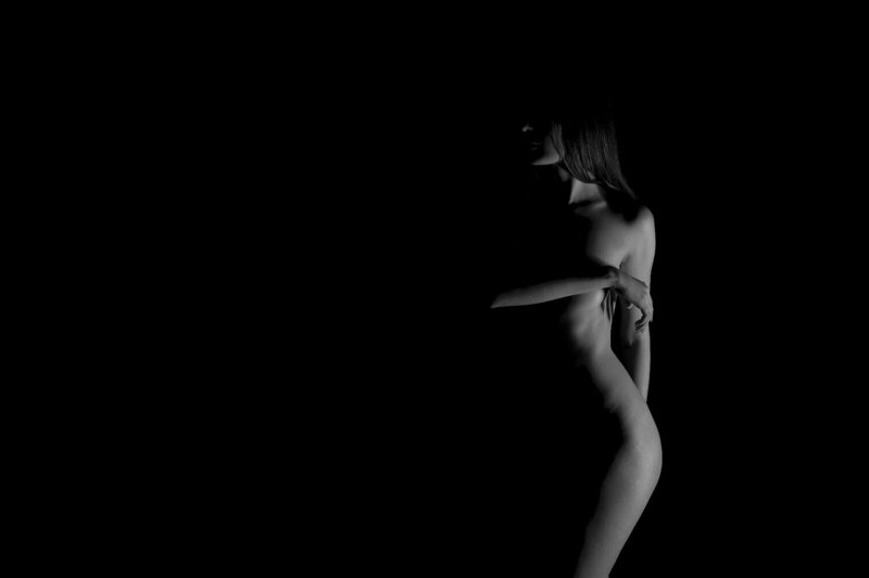 девушка, ню, модель, фигура, тело, свет, тень, силуэт, nu, nude, woman, girl, female, portrait, портрет Woman фото превью