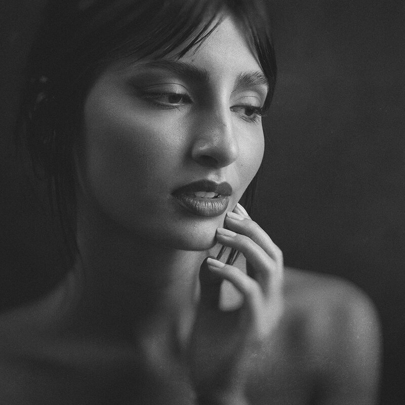 BW, portrait, female Sofia21 фото превью