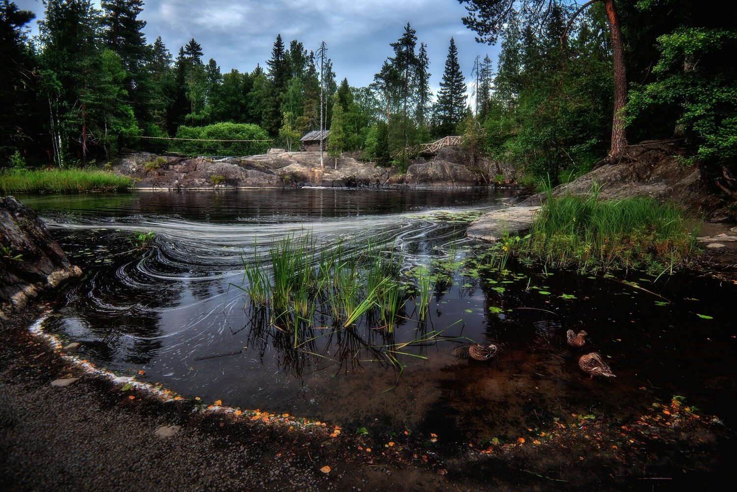 карелия, рускеала, пейзаж, природа, водоем, Алексей Никонов