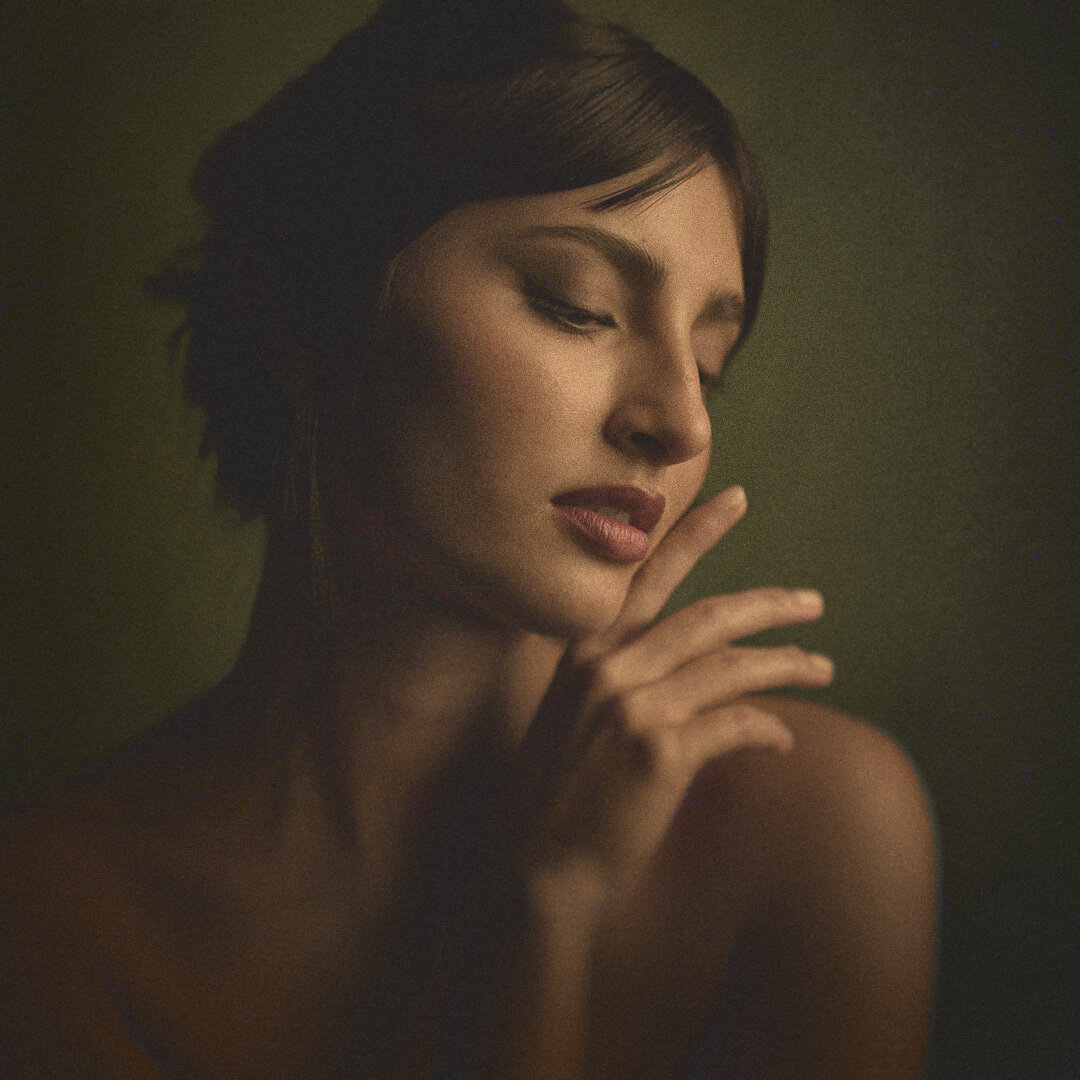 female, ortrait, joven, color, Canepa Andres