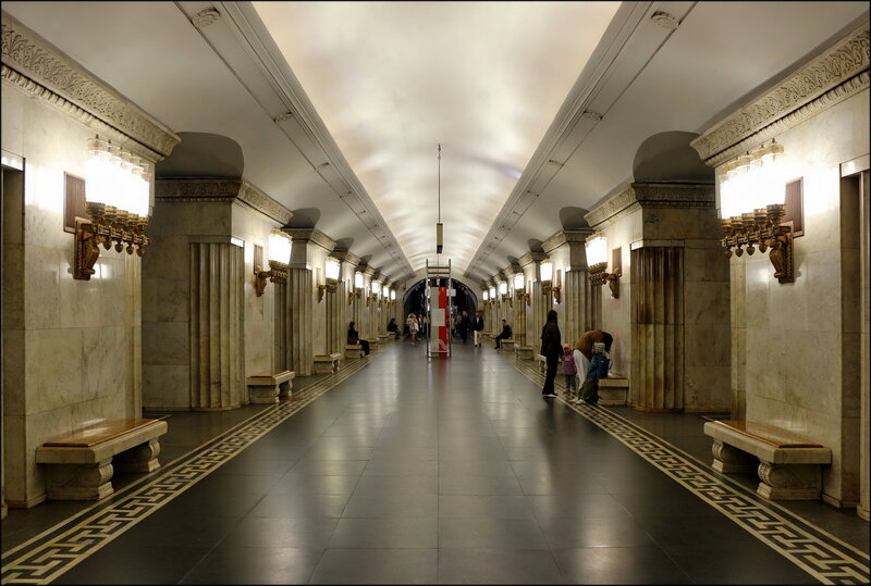 москва, метро, подземка, город, архитектура станция метро Смоленская. Москва фото превью