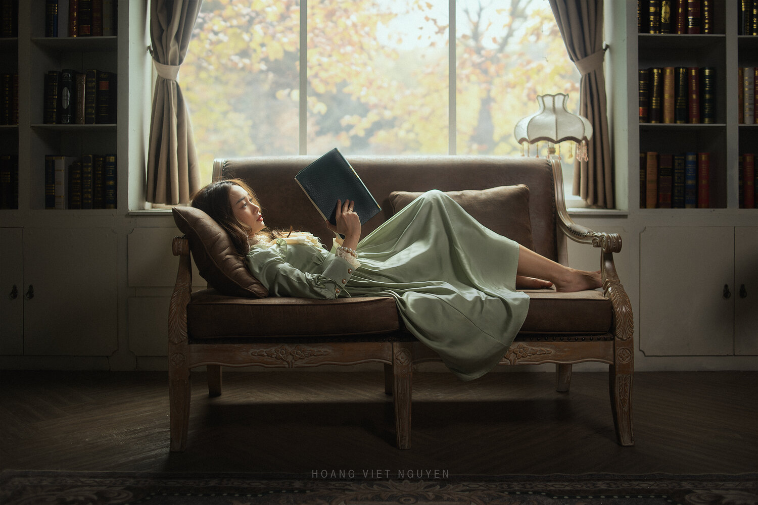 portrait, staged, vietnamese, studio, Hoang Viet Nguyen