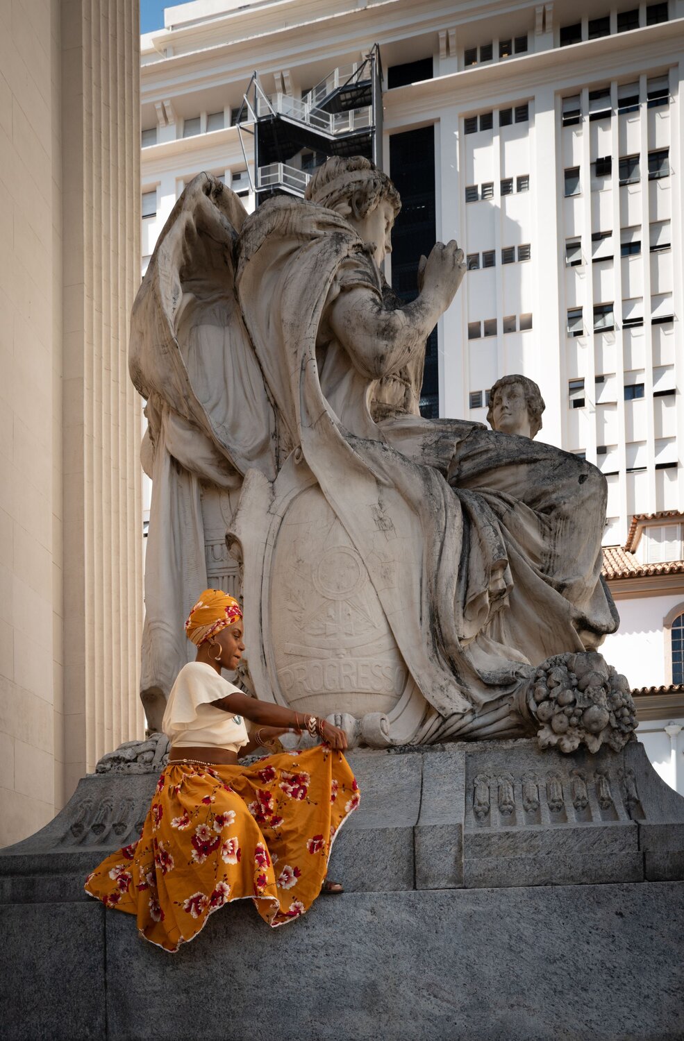 Бразилия, Рио-де-Жанейро, Rio de Janeiro, Pal&aacute;cio Tiradentes, портрет, скульптура, Сулоев Алексей
