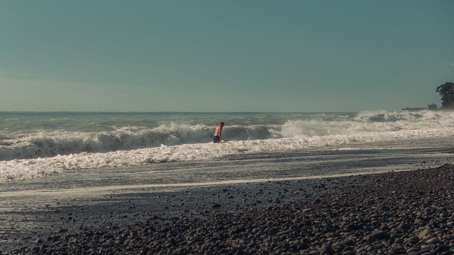 шторм, море,  Мария