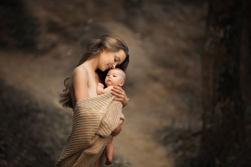 Нежность материнства... фото превью