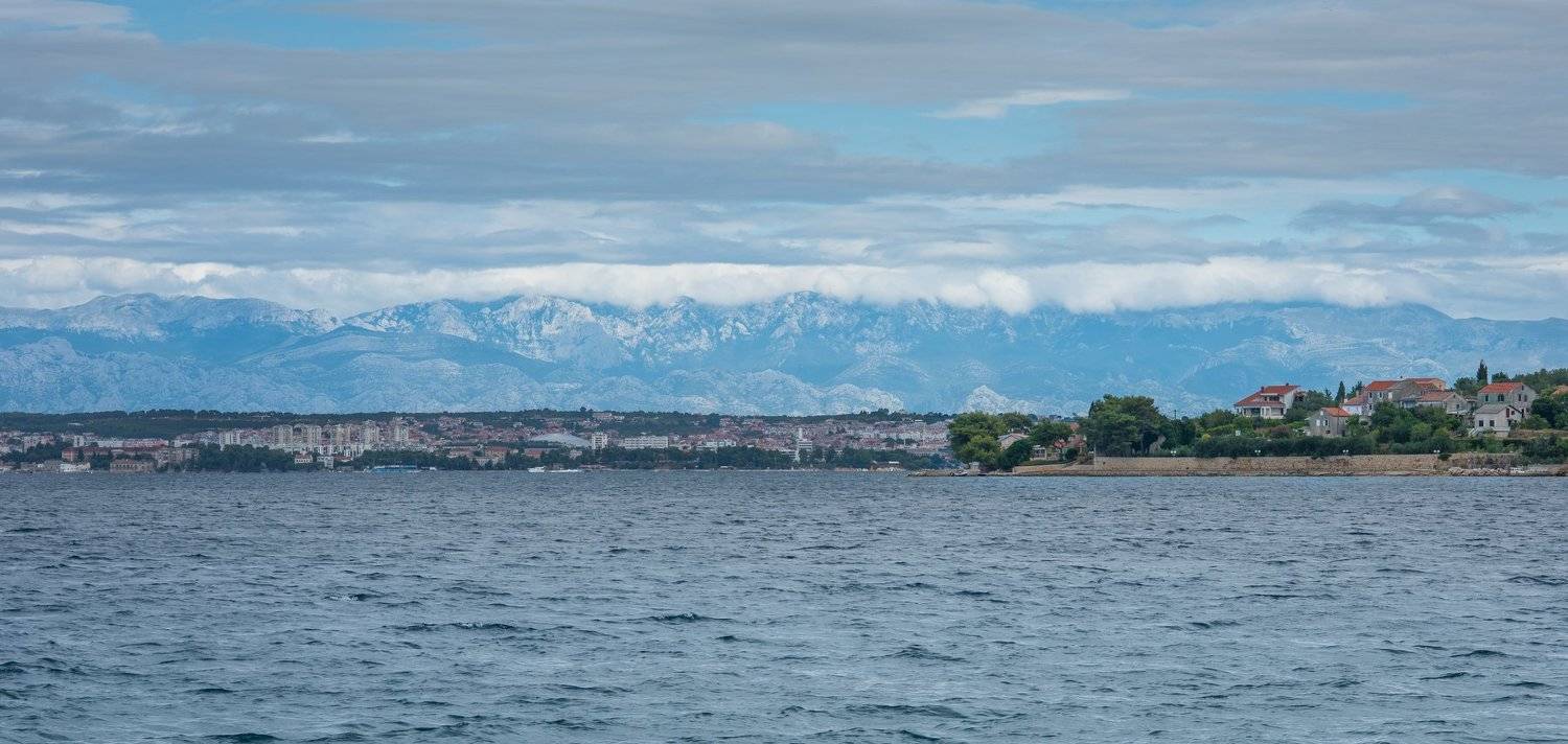 City, Clouds, Color, Croatia, Landscape, Light, Mountains, Nature, Sea, Sky, Travel,, Сергей Нестеров