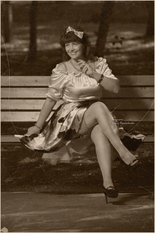 женщина, книга, пин ап, ретро, старое фото Лето  --16 года фото превью