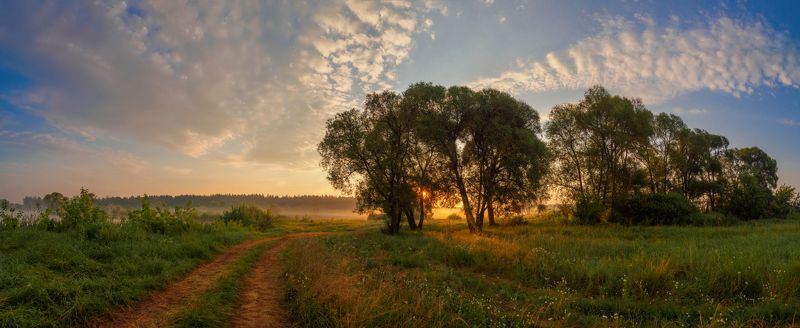 Рано утром на рассвете.. фото превью