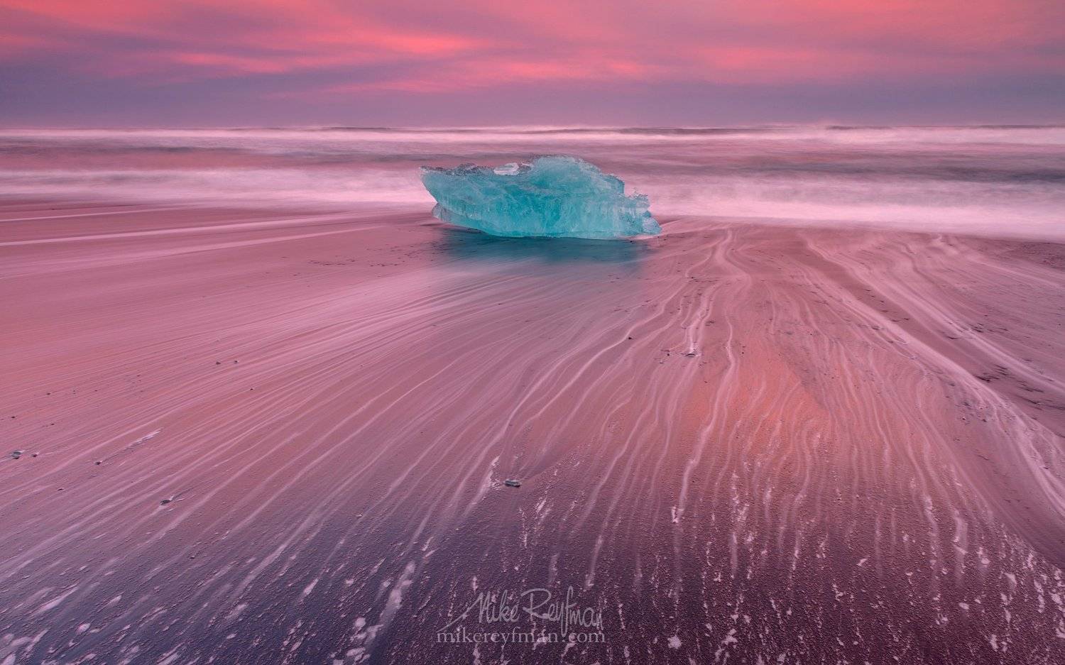 Breidamerkursandur, Iceland, Jokulsarlon, Sea, Майк Рейфман