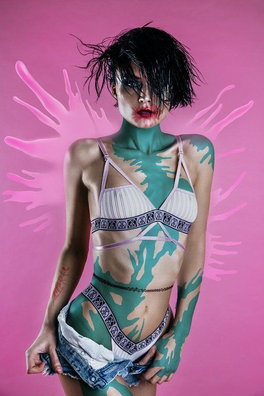 Fantasy, Fashion, Fashion model, Fashion photography, Fashion story, Makeup, Model, Portfolio, Portrait, Story, Studio, Style, Белье, Красивая, Мода, Розовый, Стилизация, Фотограф, Фотография fantastic woman фото превью